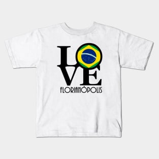 LOVE  Florianópolis Kids T-Shirt